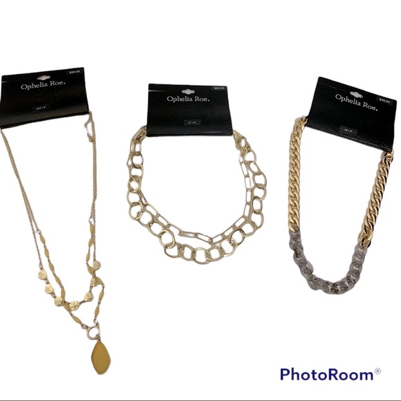 Ophelia Roe Jewelry - NWT Ophelia Roe Necklace Lot of 3